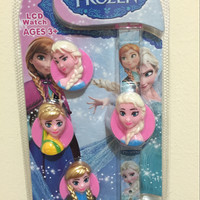 T2105 Jam Tangan Anak Karakter Frozen