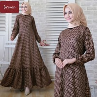 PRODUK TERBARU GAMIS DIAMOND SKIN GARIS