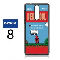 Casing Nokia 8 Deadpool Game Hard Case Custom