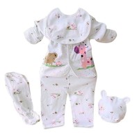 Import 5pcs/Set Pakaian Bayi Baru Lahir/New Born