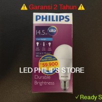 Lampu Bohlam LED Philips 14 Watt Putih/Cool Day Light (14W 14 W 14Watt