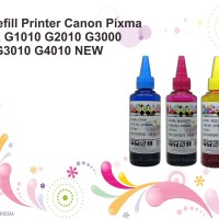 Tinta Refill Printer Canon Pixma DYE G1010 G2010 G3000 G3010 G4010 NEW