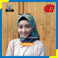 HIJAB PREMIUM Elora Voal Scarf / Hijab Segi Empat Pesta Pernikahan
