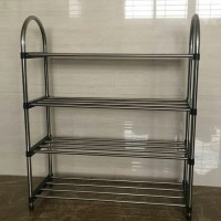 rak sepatu stainless steel import ssn 4