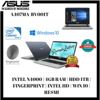 LAPTOP ASUS A407MA N4000 4GB 1TB FINGERPRINT WIN 10 RESMI ORIGINAL
