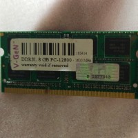 RAM DDR3L LAPTOP 8 GB PC12800 1600MHz Dual Channel VGEN