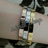 Barang Berkualitas Bangle/Gelang CARTIER LOVE PREMIUM (ANTI KARAT +