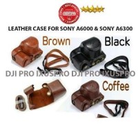 Murah Sony Alpha A6000 - A6300 Leather Case - Tas Kamera MirrorLess