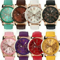 Jam Tangan Pria/Wanita Hits Kekinian Kulit Asli Unisex Untuk Fashion
