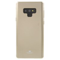Samsung Galaxy Note 9 - Mercury Jelly Silicone Case Cover - Gold