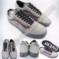 Jual Sepatu Kets Vans Old Skool X Super Nintendo Console Dark Grey Purple Murah