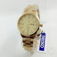 Jam Tangan Wanita SEIKO RANTAI Gold Terbaru XTT7045 High Quality