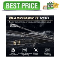 KastKing BlackHawk II Joran Pancing Carbon Fiber Casting Rod 2.03M -