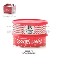 Tupperware Cookie Tin 2pcs Toples Kue Cantik