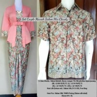 Aneka Pilihan Setelan Kebaya Modern Couple Kutubaru