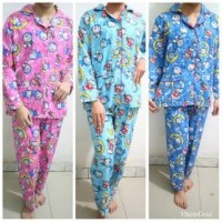 dress murah,gamis,blouse,tunik, Piyama Doraemon Bulan Binta