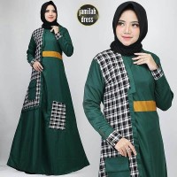 JAMILAH DRESS AJ / Gamis Syari / Baju Muslim / Dress Murah