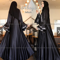 Jual NOQBA Abaya Pesta Safiqoh Gaun Glamour terkini Murah