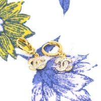 Anting Channel Lapis Emas Putih