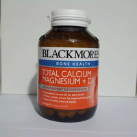 Jual blackmores total calcium magnesium + vitamin d3 125 capsule Murah
