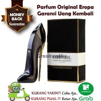 Parfum Wanita Original Carolina Herrera CH Good Girl Sepatu Heels Or