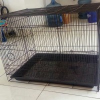 Kandang Besar Besi lipat untuk anjing / kelinci /kucing/burun