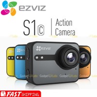 Produk keren EZVIZ S1C Waterproof Action Camera FULL HD Touch Screen L