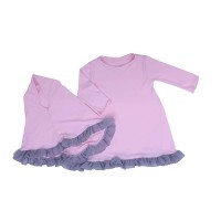 TDLR PINKY HIJAB BABY Wear Pakaian Bayi Perempuan T 3205