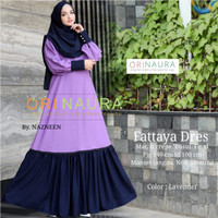 Gamis Polos Dress Muslim FATTAYA Ori NR