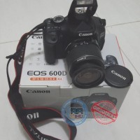Canon EOS 600D KIT Kamera DSLR FullSet Like New dan Jarang Digunakan