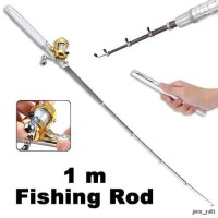 Ekonomis Set Alat Pancing Lengkap Berbentuk Pena Coleman Fish Pen Fis