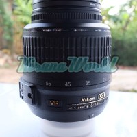 Nikon AF-S Nikkor 18-55mm f/3.5-5.6G DX VR Lensa Zoom - Second Ex Alta