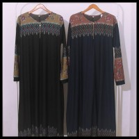 Baju Gamis Wanita Gamis Calvin Jeans Gamis Jumbo 4L & 5L