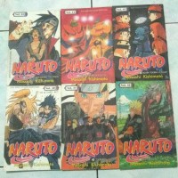Paket Komik Naruto Elex media vol. 40-45