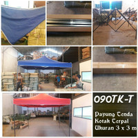 Tenda cafe terpal 3×3 meter
