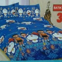 BEDCOVER SET BONITA BATIK DORAEMON No.1 KING 180 BCS BED COVER DOREMON