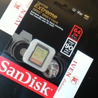 sandisk extreme SDXC memory camera 64GB V30 SD Card 64 GB class 10