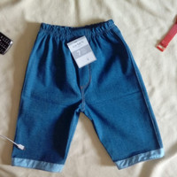 Celana Jeans Pendek Anak Laki dan Perempuan Usia 1 s/d 4 tahun