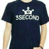 Kaos tshirt 3second kaos baju pria wanita bigsize keren unik terbaru