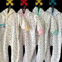 Jumper Baju Kodok Topi Tutup Kaki Motif Bayi 0 - 3 Bulan MIYO LEM116