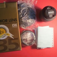 Lensa Fix Nikon 35mm f1.8 AF-S G afs Bekas