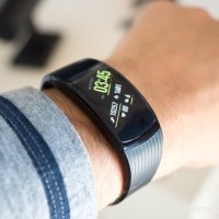 Samsung Gear Fit 2 Pro Long Strap Balck - Garansi Resmi