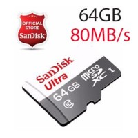 Micro SD SanDisk 64GB Ultra Class10 | SDHC Memory Card Class 10 64 GB