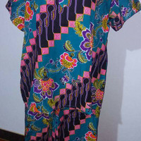 Baju tidur celana pendek kencana ungu