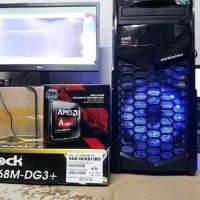 New CPU GAMING & PC GAMING RAKITAN AMD A8 GTA V LIBAS Berkualitas