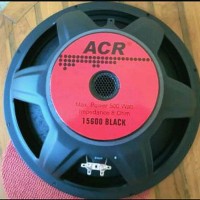 speaker acr 15600 black 15 inch 500 watt 8 ohm original Limited