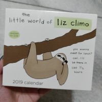 Kalender meja desk calendar 2019 Liz Climo + komik lucu