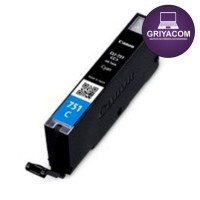 CARTRIDGE TINTA CANON CLI 751 CYAN UNTUK PRINTER CANON IX6770