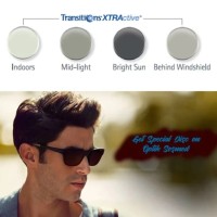 Lensa Kacamata Berubah Warna Original Transition Xtractive Essilor