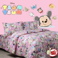Sprei tsum bubble pink / Seprei tsum murah / Sprei Cipadu Murah / tsum